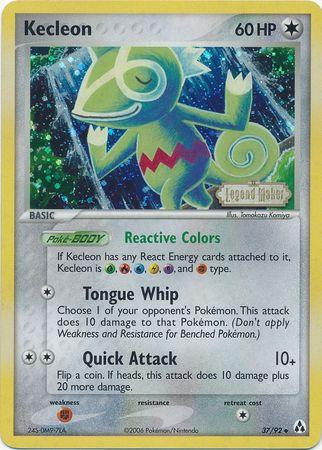 Kecleon #37 — EX Legend Maker (Reverse Holo)