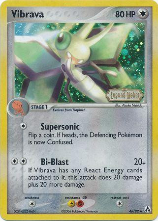 Vibrava #46 — EX Legend Maker (Reverse Holo)