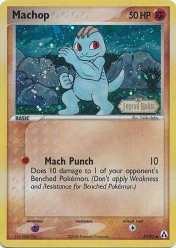 Machop #57 — EX Legend Maker (Reverse Holo)
