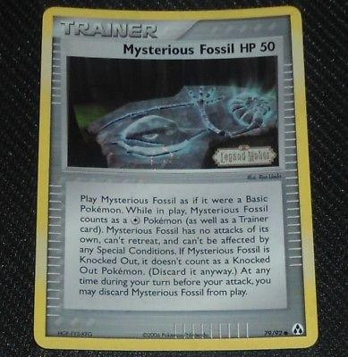 Mysterious Fossil #79 — EX Legend Maker (Reverse Holo)