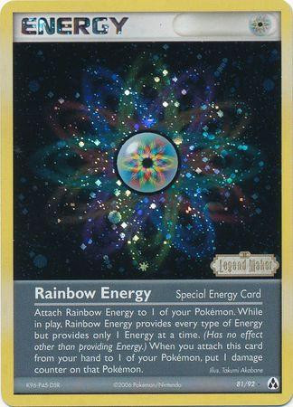 Rainbow Energy #81 — EX Legend Maker (Reverse Holo)