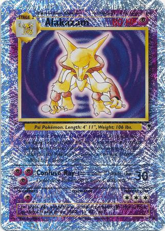 Alakazam #1 — Legendary Collection (Reverse Holo)