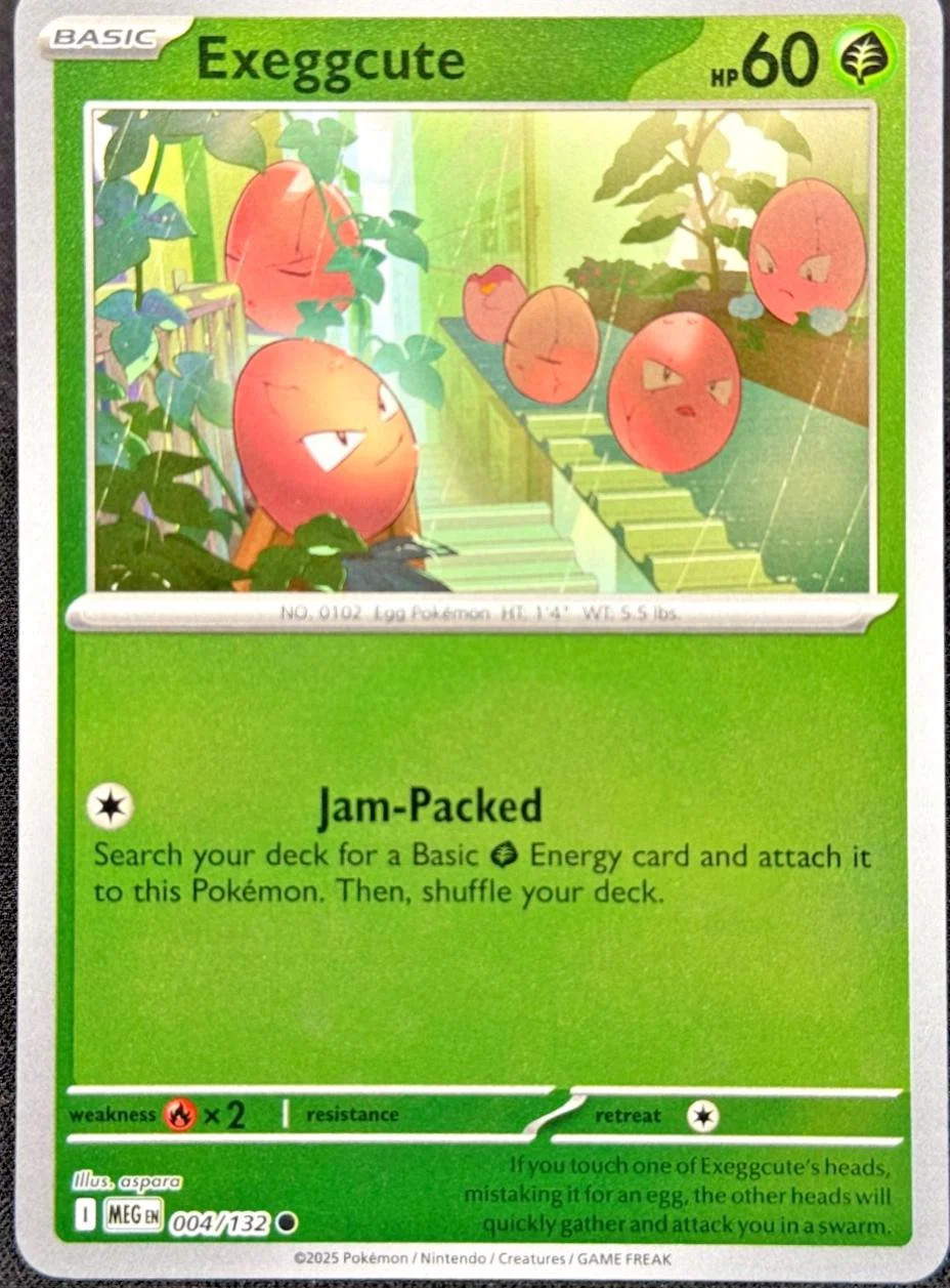 Exeggcute #004 — Megaevolução (Reverse Holo)