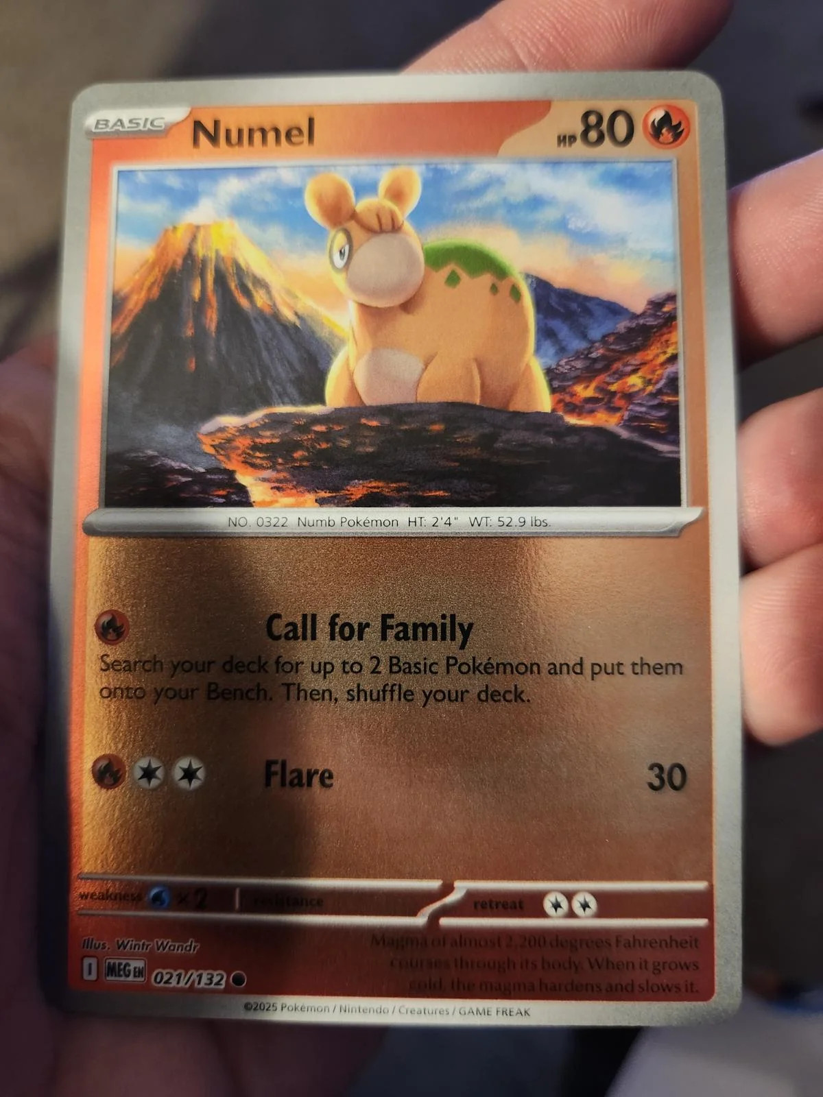 Numel #021 — Megaevoluzione (Reverse Holo)
