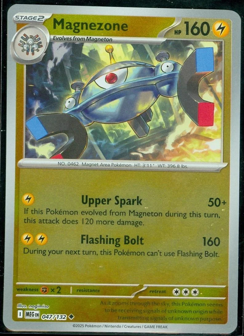 Magnezone #047 — Megaevoluzione (Reverse Holo)