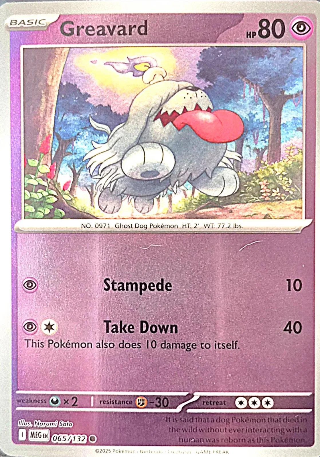 Greavard #065 — Megaevolución (Reverse Holo)