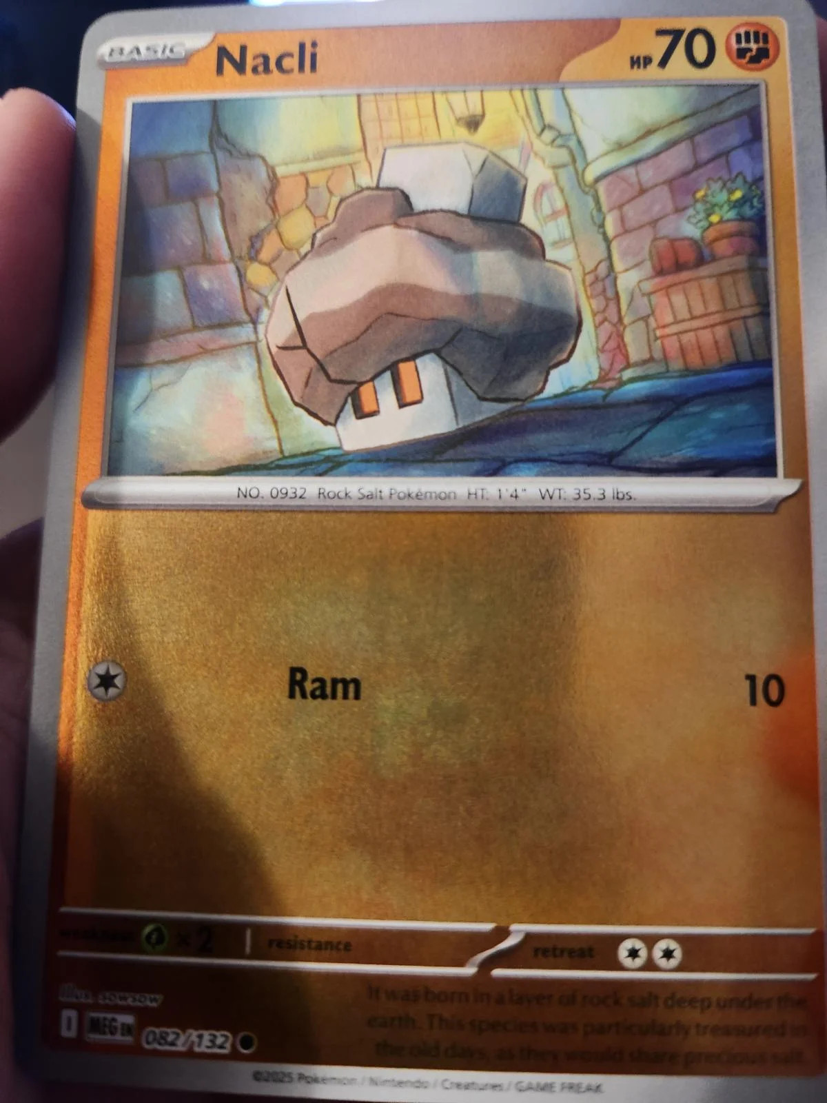 Nacli #082 — Megaevolução (Reverse Holo)