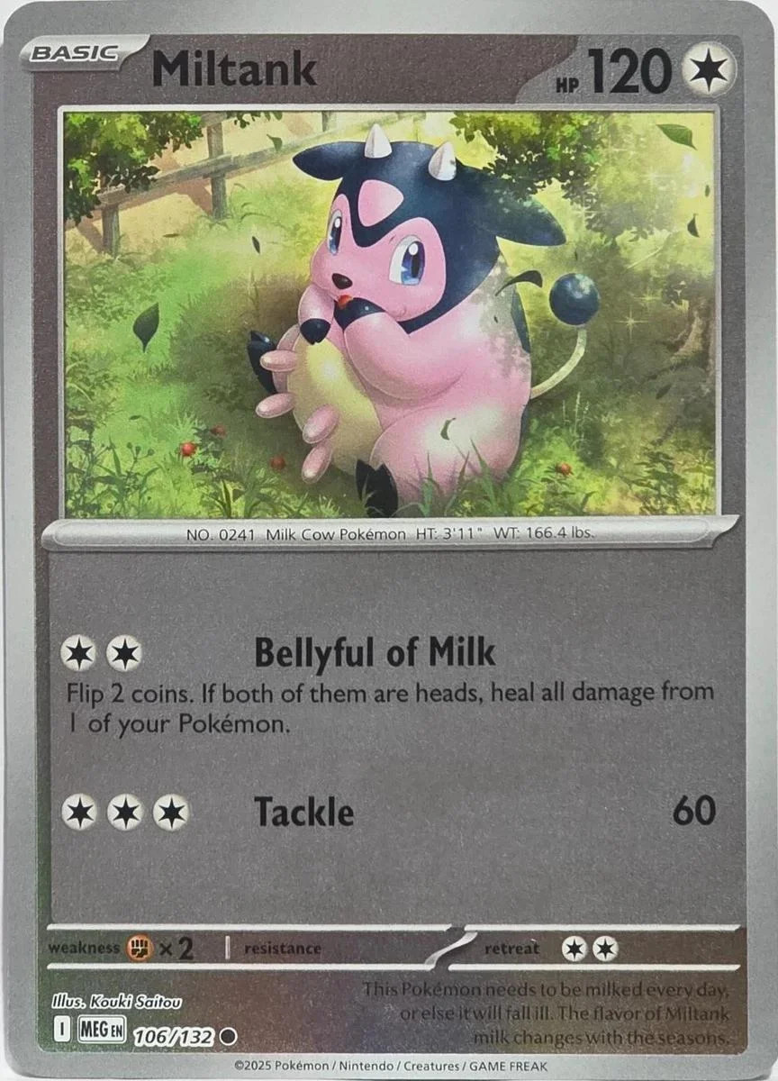 Miltank #106 — Megaevolução (Reverse Holo)