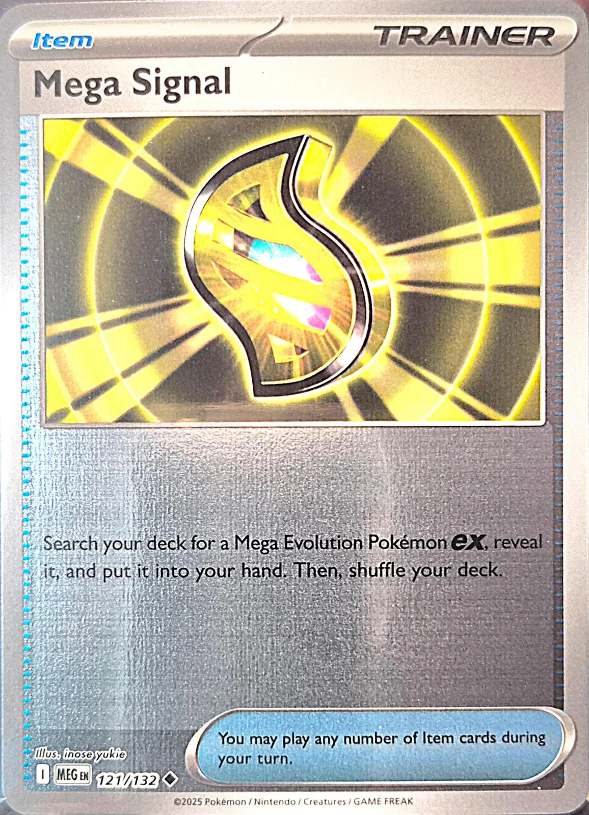 Megassinal #121 — Megaevolução (Reverse Holo)