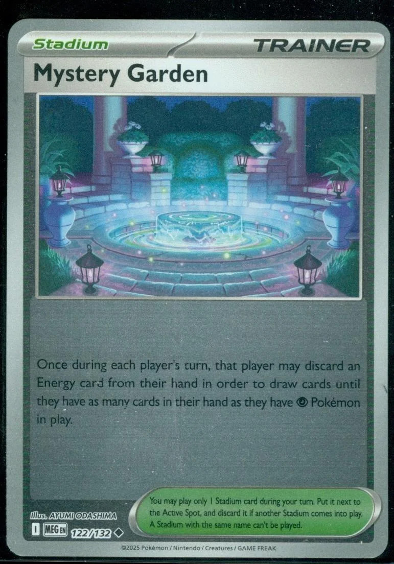 Giardino dei Misteri #122 — Megaevoluzione (Reverse Holo)