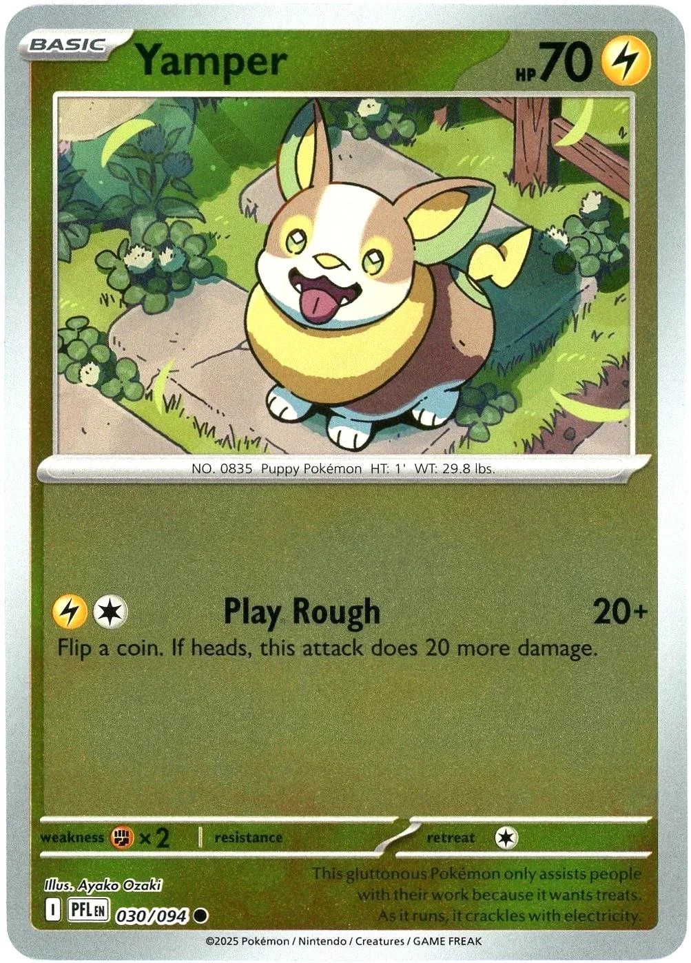 Yamper #030 — Fiamme Spettrali (Reverse Holo)