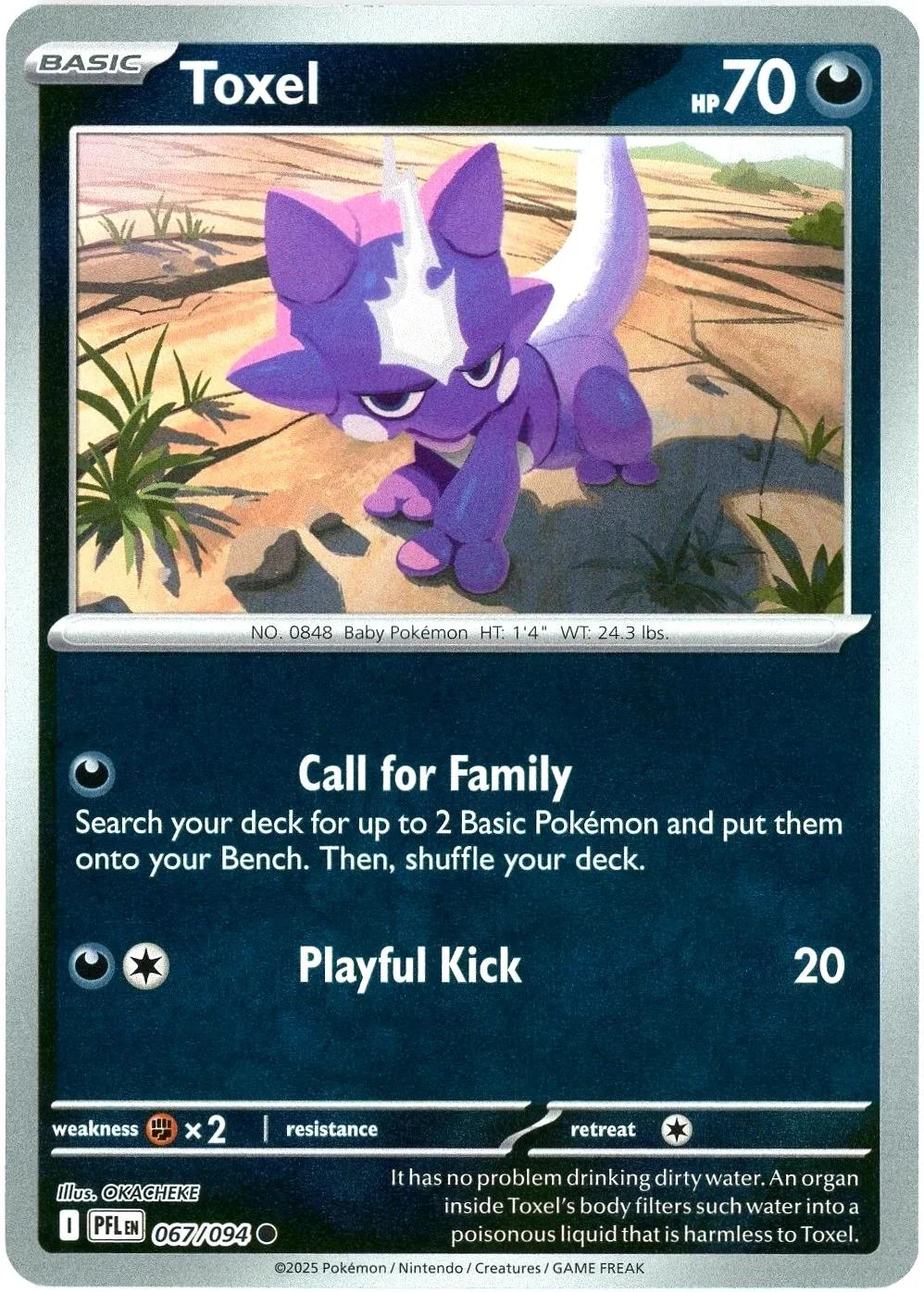 Toxel #067 — Fatale Flammen (Reverse Holo)