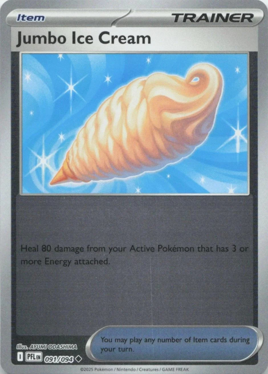 Rieseneis #091 — Fatale Flammen (Reverse Holo)