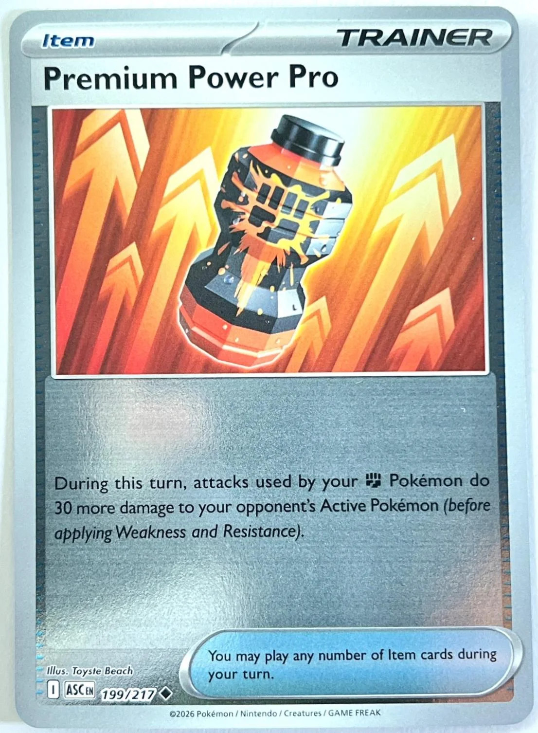 Premium Power Pro #199 — Erhabene Helden (Reverse Holo)