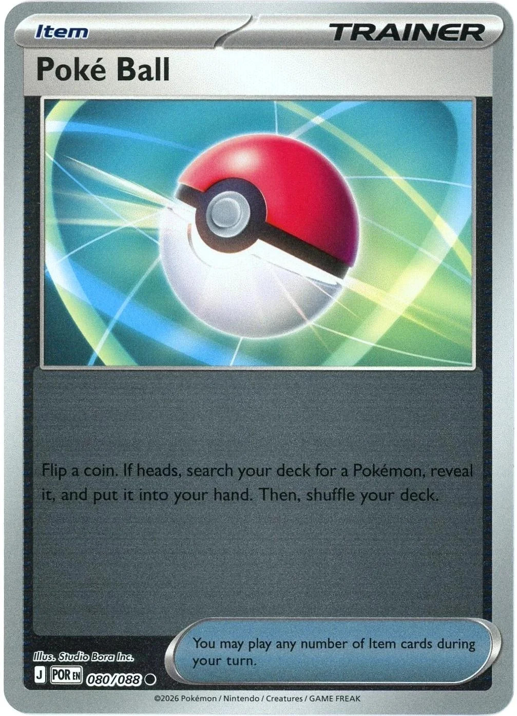 Pokéball #080 — Optimale Ordnung (Reverse Holo)