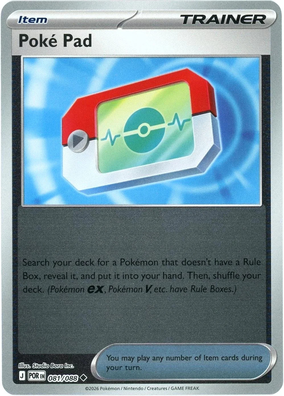 Poké Tablet #081 — Equilíbrio Perfeito (Reverse Holo)