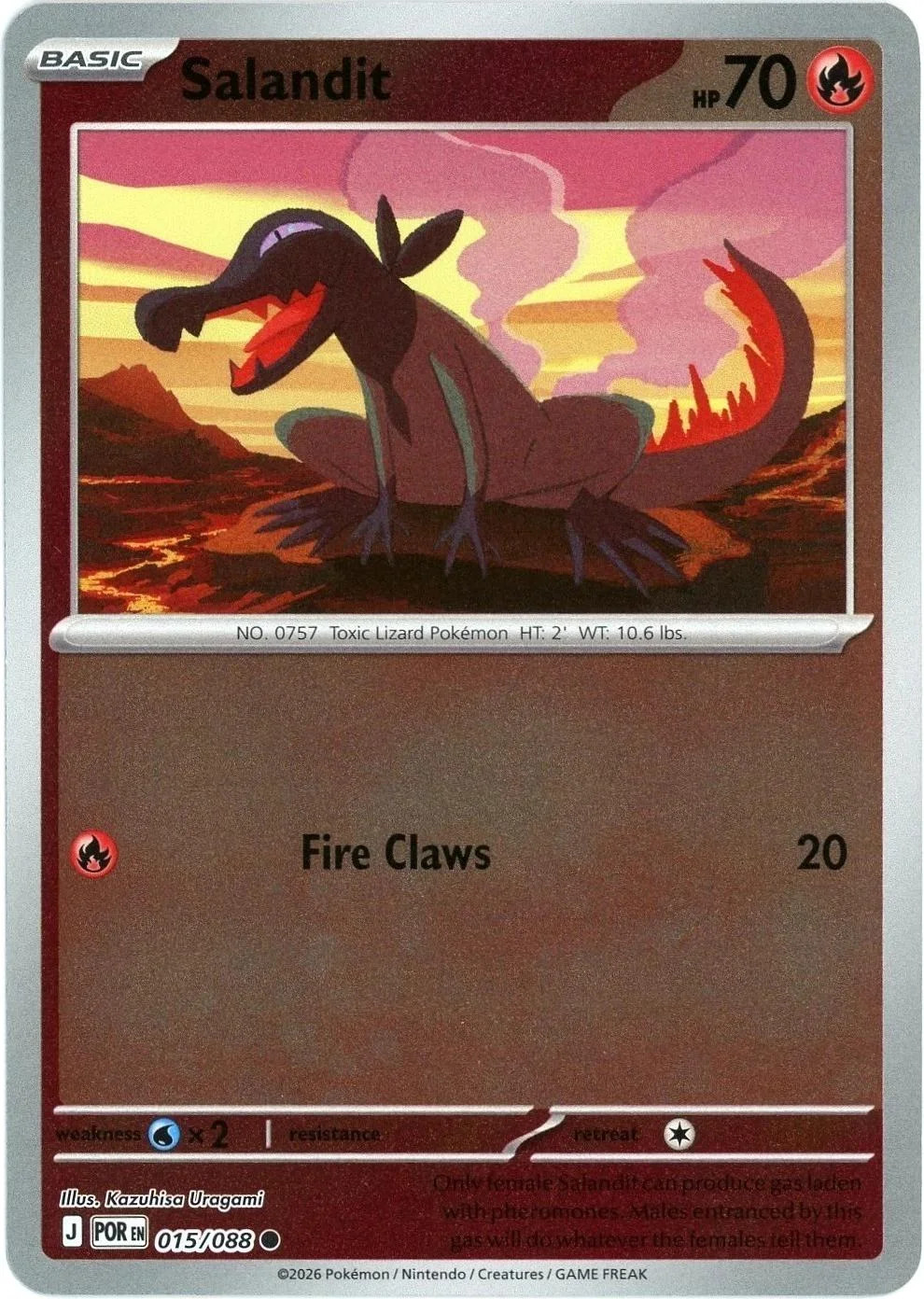 Salandit #015 — Equilíbrio Perfeito (Reverse Holo)