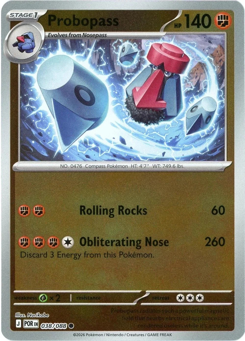 Probopass #038 — Equilibrio Perfetto (Reverse Holo)