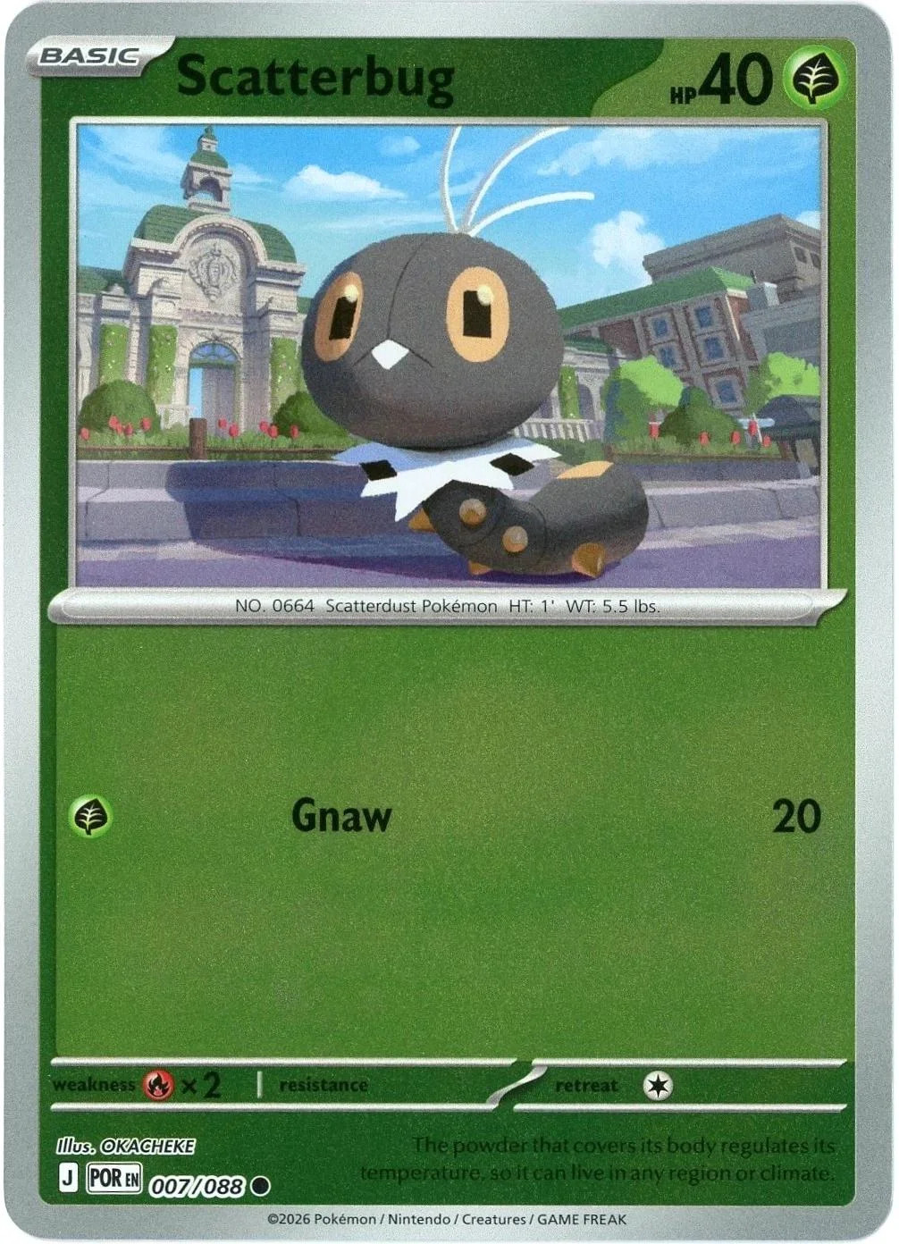 Scatterbug #007 — Equilíbrio Perfeito (Reverse Holo)