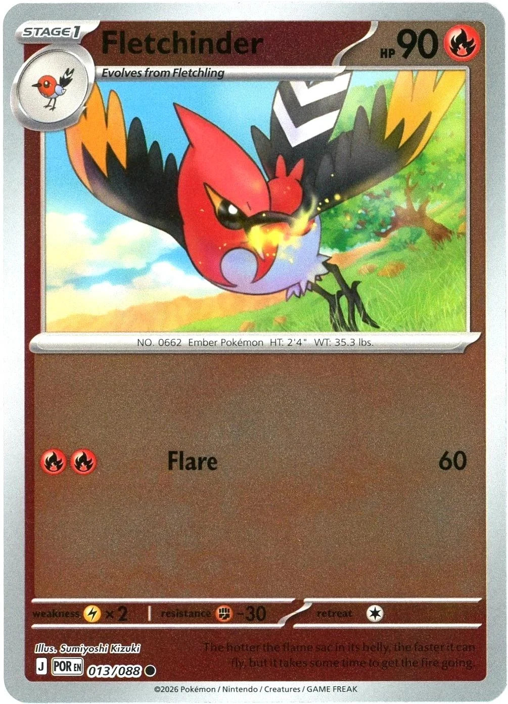 Fletchinder #013 — Equilíbrio Perfeito (Reverse Holo)