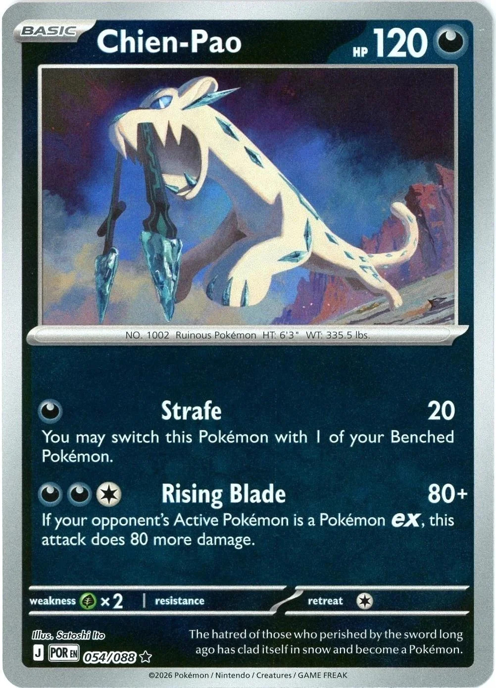 Chien-Pao #054 — Equilibrio Perfetto (Reverse Holo)