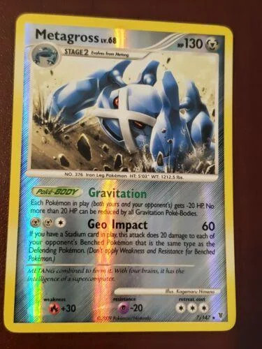 Metagross Lv.68 #7 — Supreme Victors (Reverse Holo)