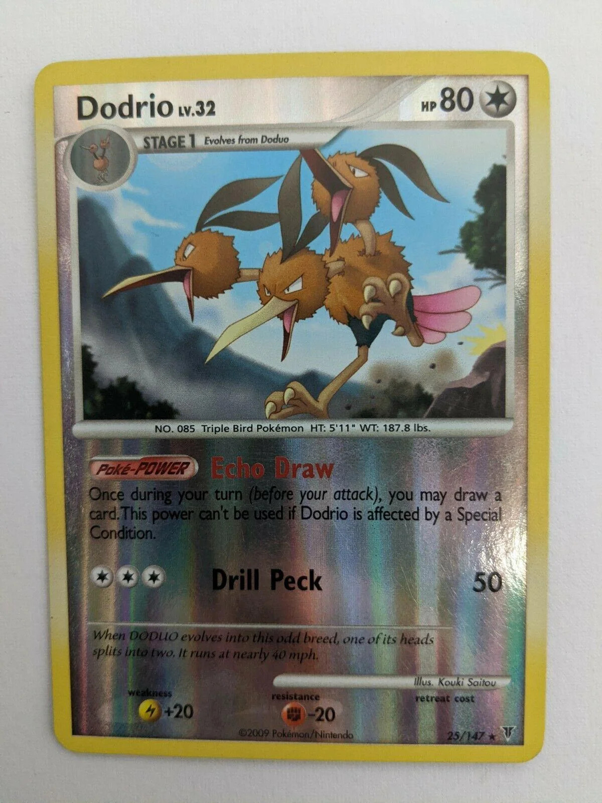 Dodrio Lv.32 #25 — Supreme Victors (Reverse Holo)