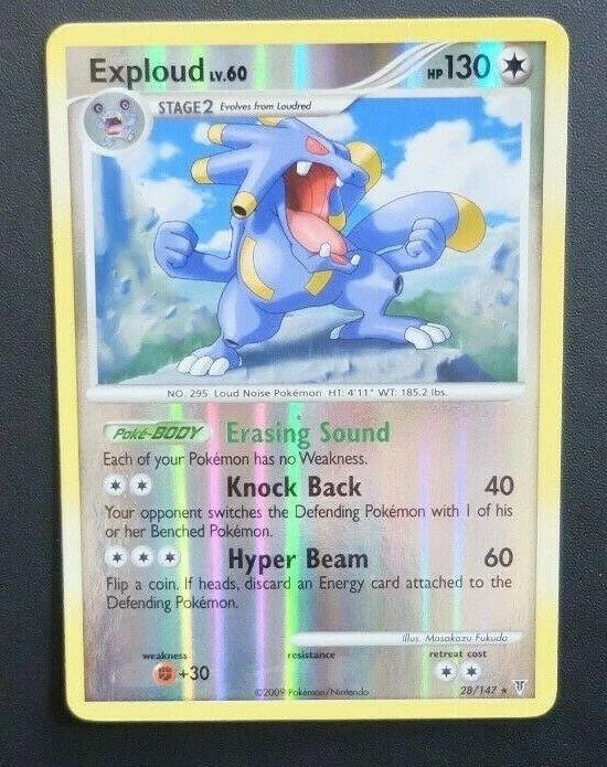 Exploud Lv.60 #28 — Supreme Victors (Reverse Holo)