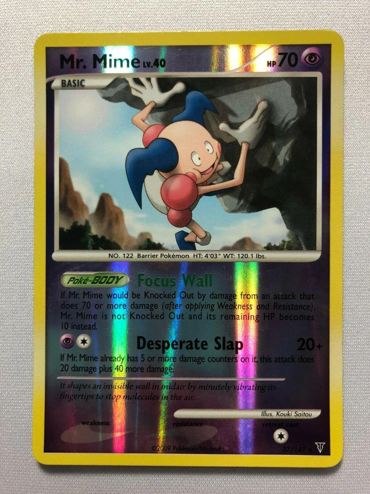Mr. Mime Lv.40 #37 — Supreme Victors (Reverse Holo)