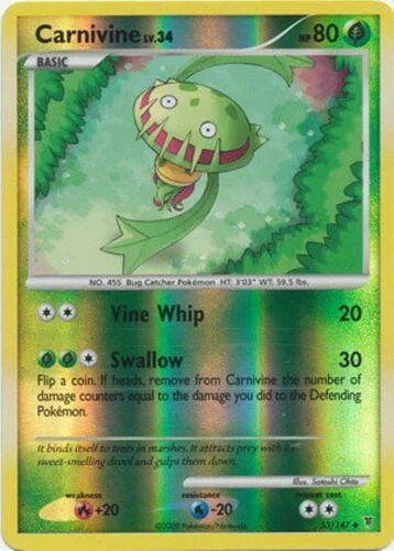Carnivine Lv.34 #53 — Supreme Victors (Reverse Holo)