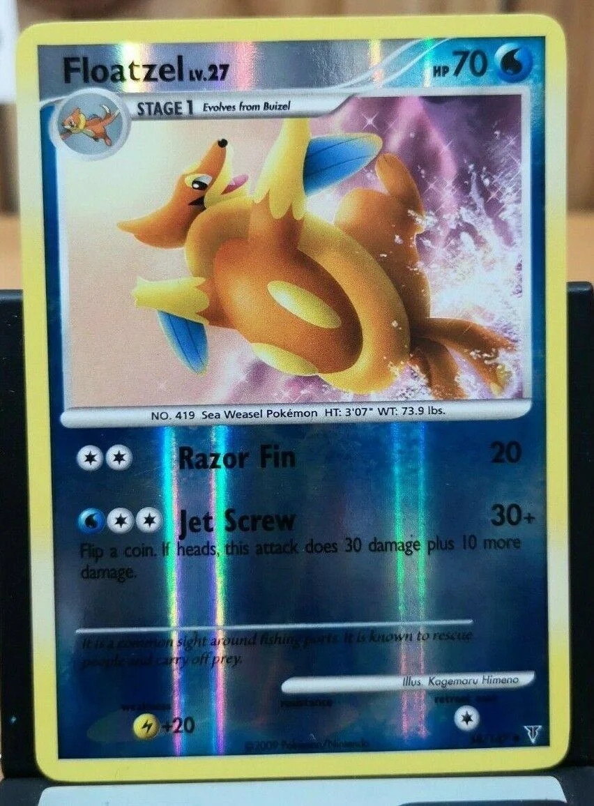 Floatzel Lv.27 #58 — Supreme Victors (Reverse Holo)