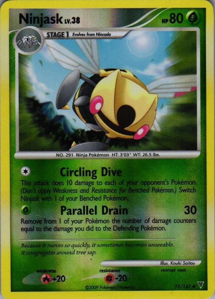 Ninjask Lv.38 #73 — Supreme Victors (Reverse Holo)