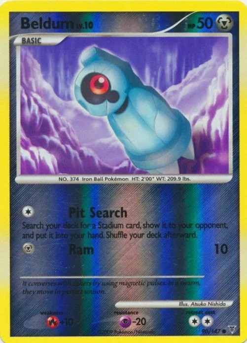 Beldum Lv.10 #90 — Supreme Victors (Reverse Holo)
