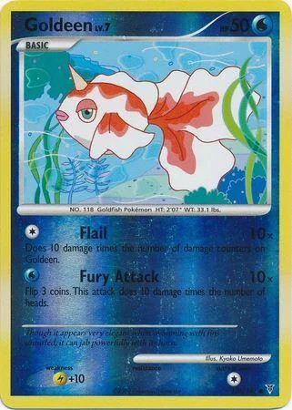 Goldeen Lv.7 #107 — Supreme Victors (Reverse Holo)