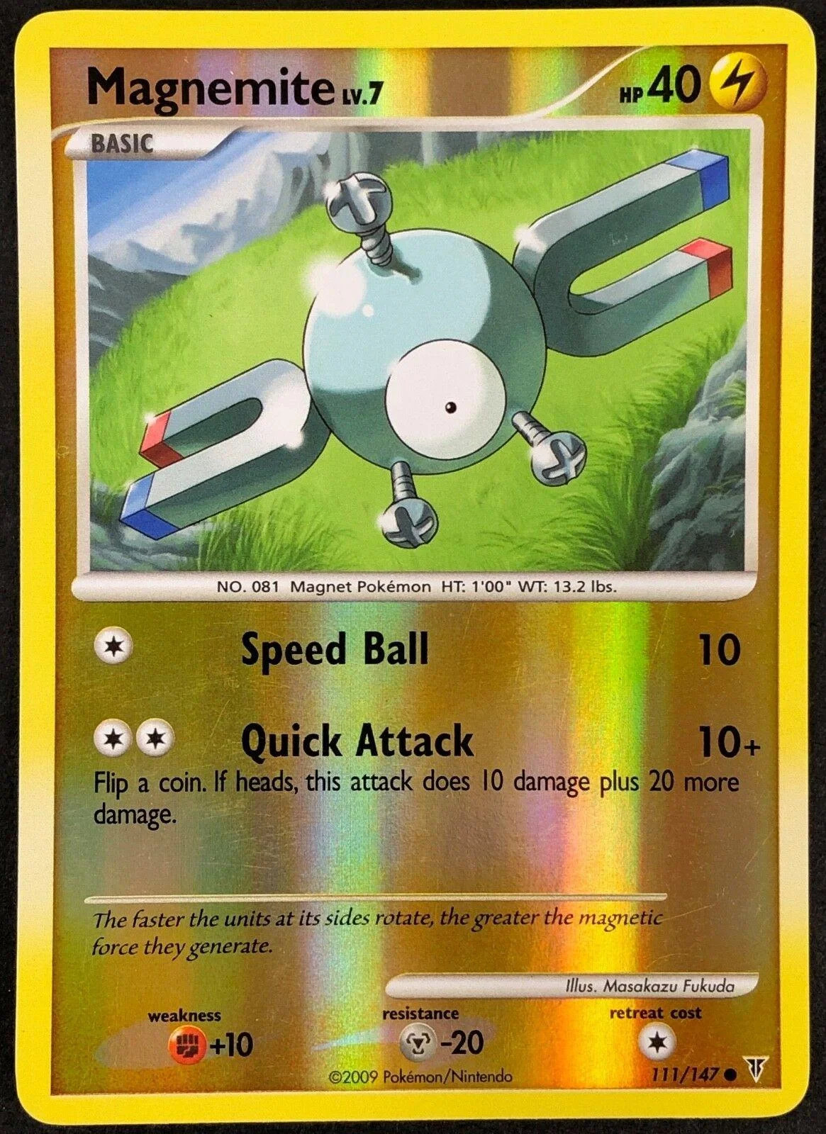 Magnemite Lv.7 #111 — Supreme Victors (Reverse Holo)