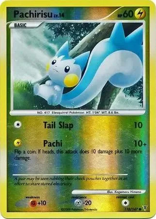 Pachirisu Lv.14 #118 — Supreme Victors (Reverse Holo)