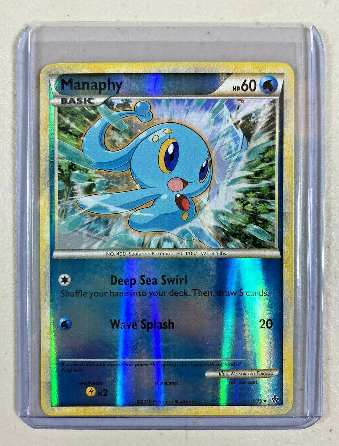 Manaphy #3 — Liberados (Reverse Holo)