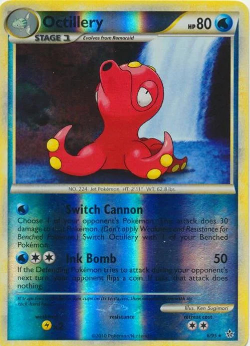 Octillery #6 — Entfesselt (Reverse Holo)