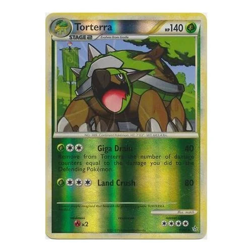 Torterra #10 — Forze Scatenate (Reverse Holo)
