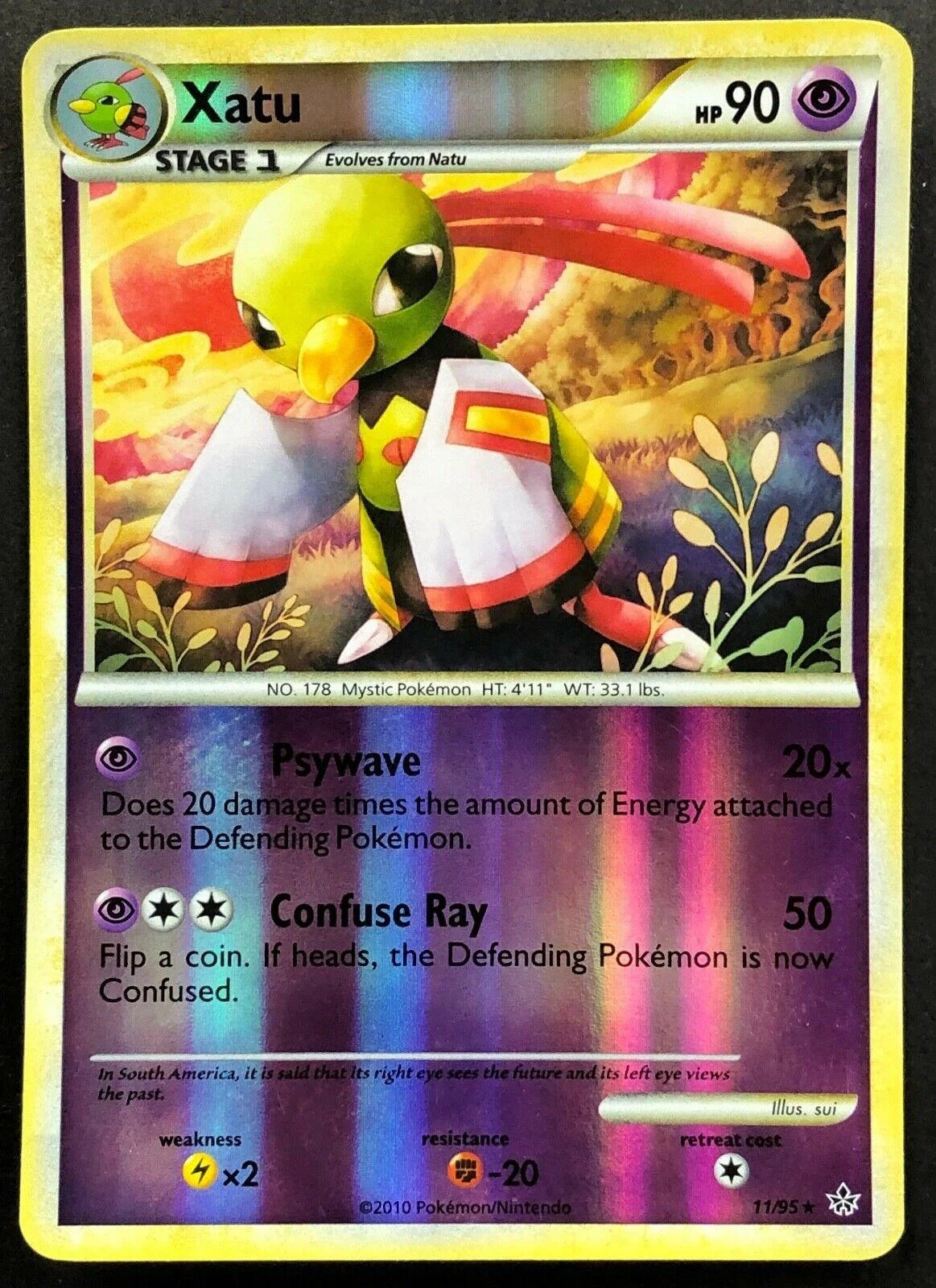 Xatu #11 — Revelado (Reverse Holo)