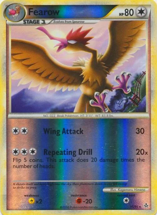 Fearow #15 — Liberados (Reverse Holo)