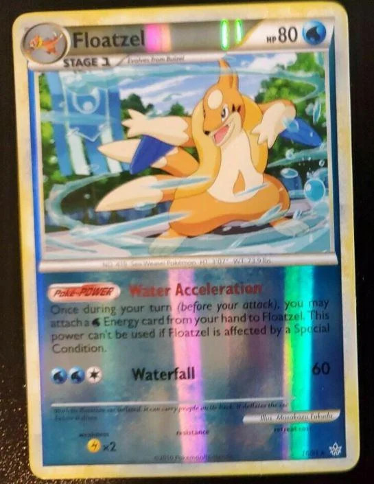 Floatzel #16 — Revelado (Reverse Holo)
