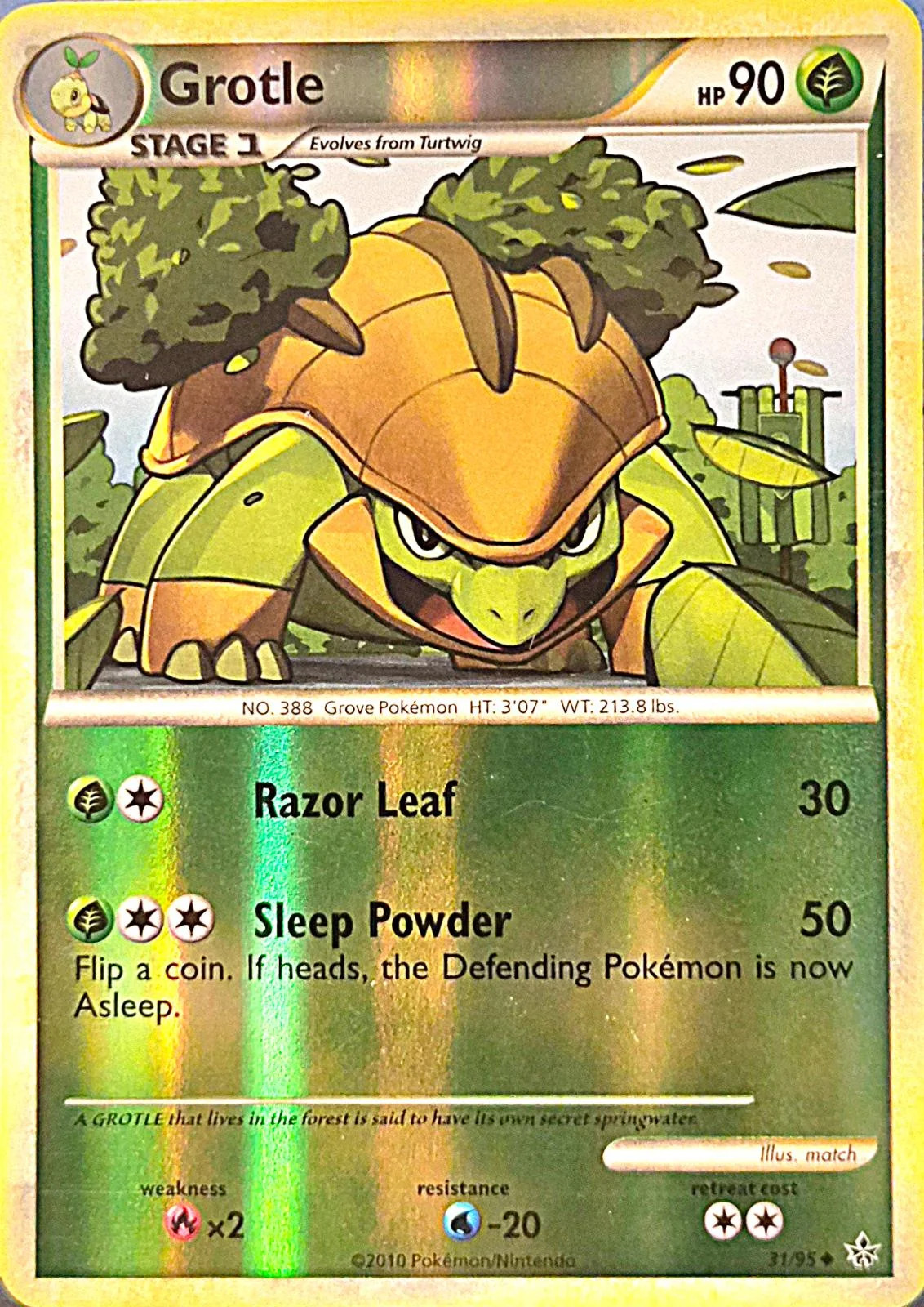 Grotle #31 — Liberados (Reverse Holo)