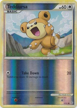 Teddiursa #65 — Entfesselt (Reverse Holo)