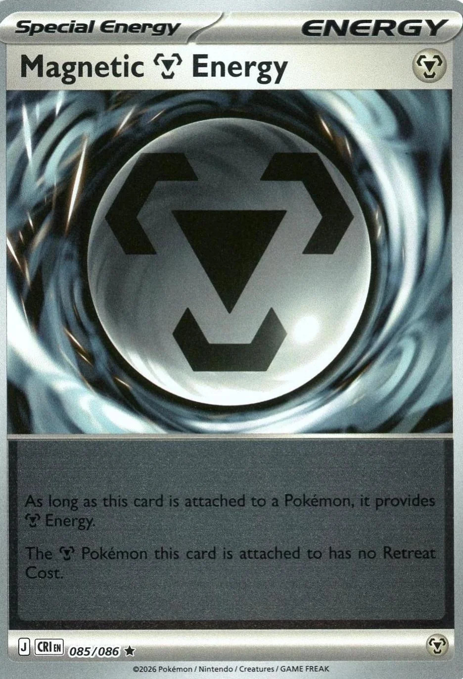 Magnetische Metal-Energie #085 — Wachsendes Chaos (Reverse Holo)