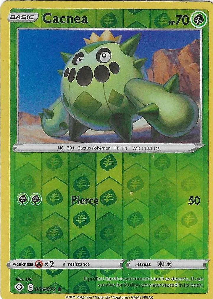 Cacnea #4 — Destinos Brilhantes (Reverse Holo)