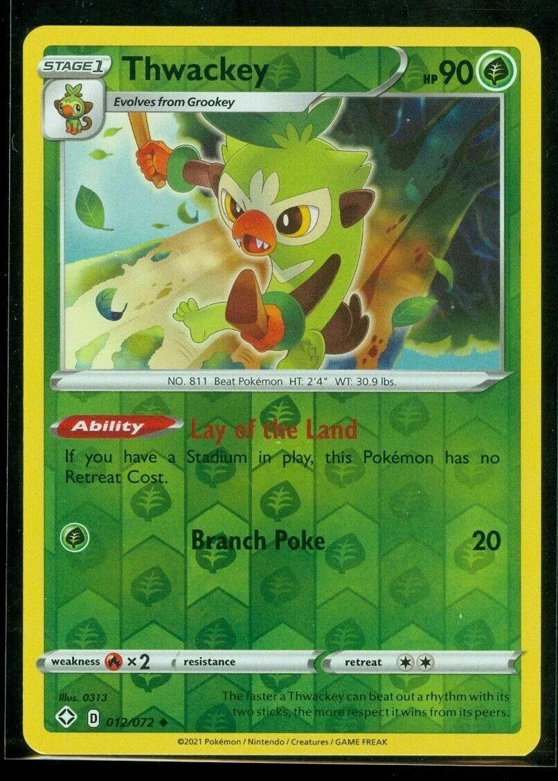 Thwackey #12 — Destinos Brilhantes (Reverse Holo)