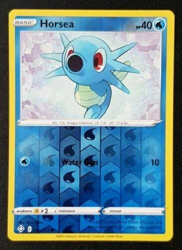 Horsea #20 — Destinos Brilhantes (Reverse Holo)