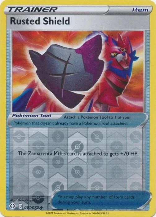 Escudo Enferrujado #61 — Destinos Brilhantes (Reverse Holo)