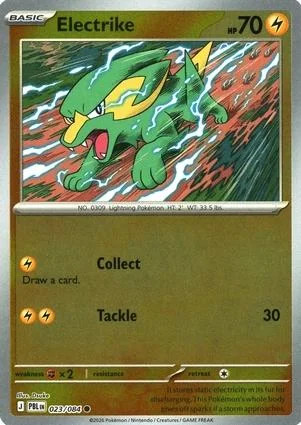 Electrike #023 — Oscuridad Absoluta (Reverse Holo)